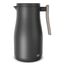Alfi Studio Allure Thermosflasche 1 l Schwarz, Farbe: Schwarz
