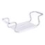 MSV 140696 Bad-Hocker & -Bank Bathtub seat, Farbe: Silber, Weiß