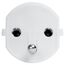 Steffen 1409564 1 Netzstecker-Adapter T12 Typ E/F hybrid Weiß, Farbe: Weiß, 3 image
