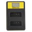 PATONA 141652 Akkuladegerät Batterie für Digitalkamera USB