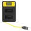 PATONA 141652 Akkuladegerät Batterie für Digitalkamera USB, 3 image