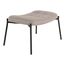 House Nordic 1501139 Fußschemel Pinienwald, Polyester, Stahl Steinfarbe, 3 image