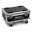 BeamZ FL-ATOM Gehäusebox Schwarz, Silber