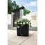 LECHUZA CUBE Cottage 50 All-in-One Set Drinnen/Draußen Topfpflanzer Freistehend Polypropylen (PP) Braun, Farbe: Braun, 4 image