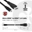 CLUB3D Micro HDMI™ auf HDMI™ 2.0 4K60Hz Kabel 1M, 2 image