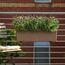 LECHUZA Balconera Color 80 Drinnen/Draußen Pflanzgefäß Hängend Polypropylen (PP) Grau, Farbe: Grau, 4 image