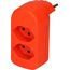 Max Hauri AG 161574 Netzstecker-Adapter T12 T13 Orange, 3 image