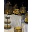 dameco 16188 Laterne Kerze Schwarz, Gold, 3 image