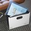 Rapesco 1624 Dateiablagebox Polypropylen (PP) Schwarz, Weiß, 4 image