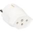 Max Hauri AG 163656 Netzstecker-Adapter Typ C (Euro-Stecker) C13 Weiß, 7 image