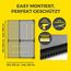 EASYmaxx JHK-16018B Vorgerahmtes Siebgewebe Polyester, 4 image