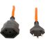 Max Hauri AG 167762 Stromkabel Orange 25 m T12 T13
