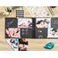 Exacompta Set scrapbooking, album 32x22cm, kraft, scrap' addict - kraft braun, 7 image
