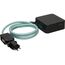 MaxTex Steckdosenleiste Cube 3x Typ 13 schwarz / türkis USB, 3 image
