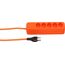 Max Hauri AG 172091 Verlängerungskabel 2,5 m 5 AC-Ausgänge Drinnen Orange, 2 image