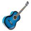 MAX Music 173.209 Gitarre Akustikgitarre Klassisch 6 Saiten Schwarz, Blau, Farbe: Schwarz, Blau, 6 image
