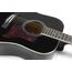 MAX Music SoloJam Akustikgitarre Dreadnought 6 Saiten Schwarz, Farbe: Schwarz, 5 image