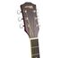 MAX Music 173.216 Gitarre Akustikgitarre Dreadnought 6 Saiten Schwarz, Orange, Farbe: Schwarz, Orange, 5 image