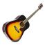 MAX Music 173.216 Gitarre Akustikgitarre Dreadnought 6 Saiten Schwarz, Orange, Farbe: Schwarz, Orange, 9 image