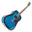 MAX Music 173.217 Gitarre Akustikgitarre Dreadnought 6 Saiten Schwarz, Blau, Farbe: Schwarz, Blau, 10 image
