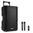 Vonyx VSA700 Tragbarer Stereo-Lautsprecher Schwarz 500 W