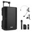 Vonyx VSA500-BP Tragbarer Stereo-Lautsprecher Schwarz 400 W