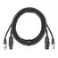 PD-Connex PD Connex CX13-2 Audio-Kabel 2 m XLR (5-pin) Schwarz