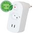 Max Hauri AG Basic Line Steckdosenleiste 4x Typ 13 sw Schalter 1.5m Green+Fair, Farbe: Weiß, 3 image