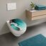 Kleine Wolke 1878675075 Toilettensitz Harter Toilettensitz Duroplast Türkis, Türkis, 6 image