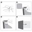 Nobo 1915616 Whiteboard 300 x 300 mm Acryl, 7 image