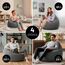 Lumaland Comfort Line Grau Drinnen V-förmig, 5 image