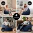 Lumaland Comfort Line Dunkelblau Drinnen V-förmig, 4 image
