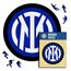 Iconic Puzzles FC Inter - Logo Puzzlespiel 150 Stück(e) Sport, Farbe: Schwarz, Blau, Weiß