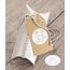 HEYDA 203089404 Geschenkverpackung Geschenkpapierschleife Karton, 4 image