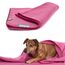 Doctor Bark Kuscheldecke Fleece hot pink XL, Farbe: Pink, 4 image