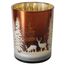 Boltze 2069536 Kerzenständer Glas Mehrfarbig