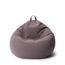 Lumaland 20722 Sitzsack Dunkles Grau Drinnen Oval
