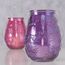 Boltze 2079174 Kerzenständer Glas Pink, Violett, 2 image