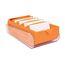 Biella 20879135U Karteikasten A7, Farbe: Orange, 2 image
