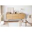 House Nordic 2101055 Beistelltisch Kaffeetisch Rundform 4 Bein(e), 6 image