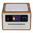 NOXON iRadio 500 CD Internet Analog & Digital Grau, Walnuss