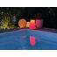 Wedo Teleskop-Hocker mit LED Funktion Rund Schwarz, Rot, Weiß, 6 image