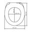 WENKO 21901100 Toilettensitz Harter Toilettensitz Thermoplast Weiß, 5 image