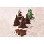 Silikomart Scg46 Choco Pine Süßigkeiten- & Schokoladenformen Silikon Braun