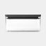 Brabantia Tasty+ Rechteckig Kanister 1,5 l Grau, Transparent 1 Stück(e), Farbe: Grau, Transparent