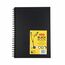 Derwent 2300379 Notizbuch A4 40 Blätter Schwarz
