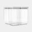 Brabantia Tasty+ Rechteckig Kanister 6,7 l Hellgrau, Transparent 3 Stück(e), Farbe: Hellgrau, Transparent, 2 image