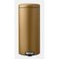 Brabantia 238581 Abfallbehälter Rund Stahl Messing, Farbe: Messing