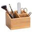 WENKO 23916100 Badezimmer-Aufbewahrungsbehälter Holz Bambus Badezimmer-Organizer, 2 image