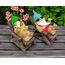 dameco 24175 Gartenfigur Gartenstatue Gnom Polyresin Beige, Schwarz, Blau, Grün, Rot, Weiß, Gelb 2 Stück(e), 4 image